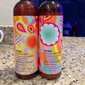 Amika Triple Rx shampoo & Conditioner